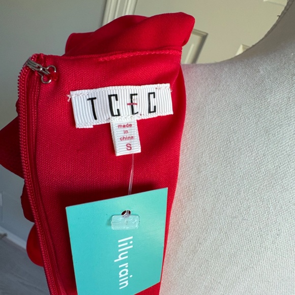 NWT TCEC Hannah Bo Wrap Dress, S - Picture 5 of 7